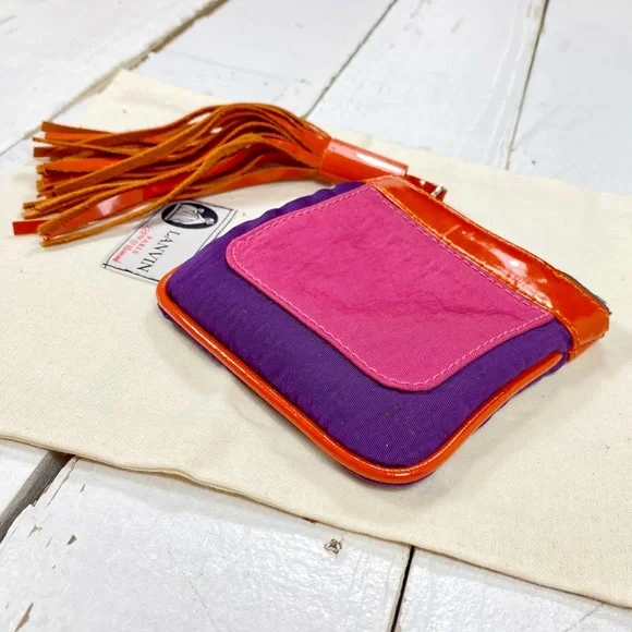 |SOLD| Lanvin Rare Tassled Coin Purse - Picture 4 of 10